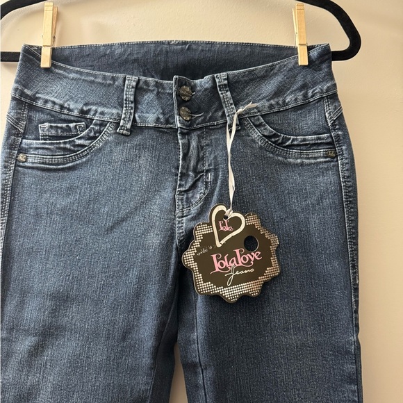Lola Love Blue Jeans Juniors Size 5 - Picture 2 of 4